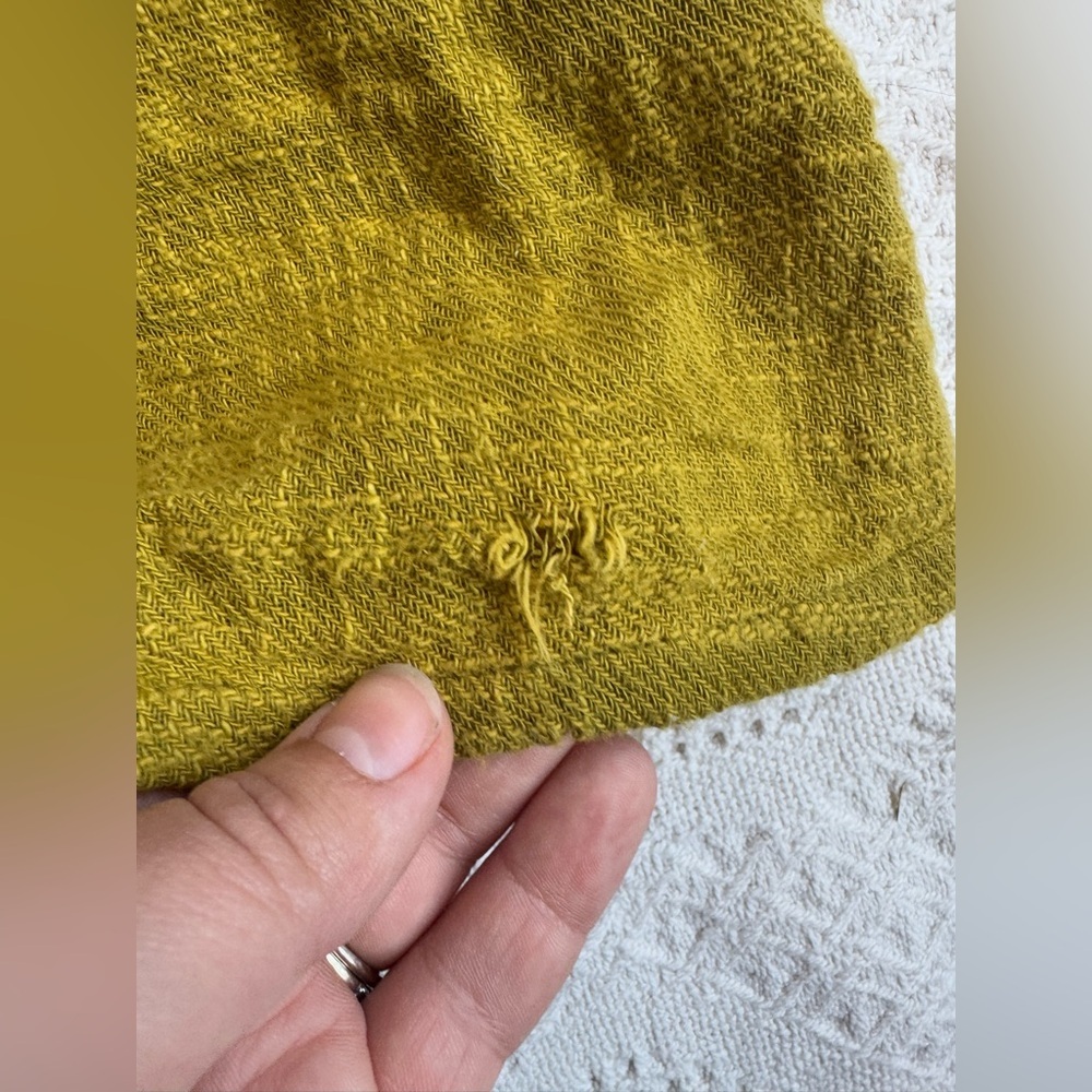 Free People Happiest When Sandy Shortalls Small cotton - Picture 5 of 8